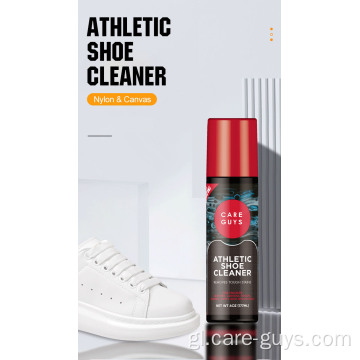 Spray de limpador de zapatos de coidado do zapato líquido